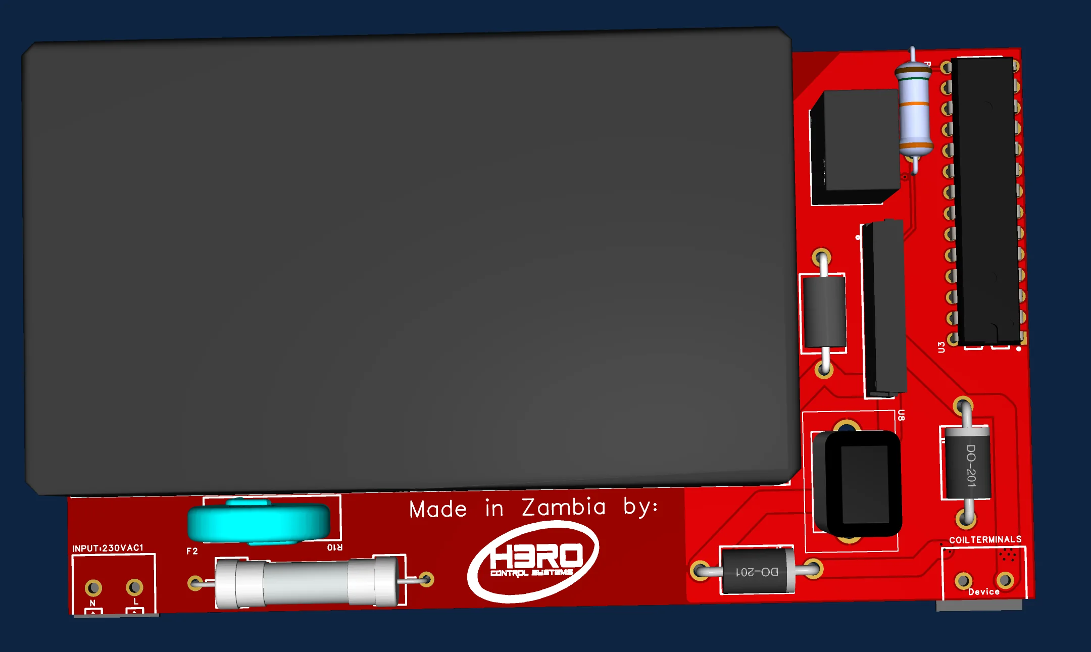 HCS-designed replacement contactor coil economizer board